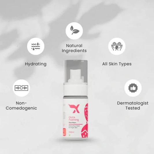 Gluta Foaming Facewash