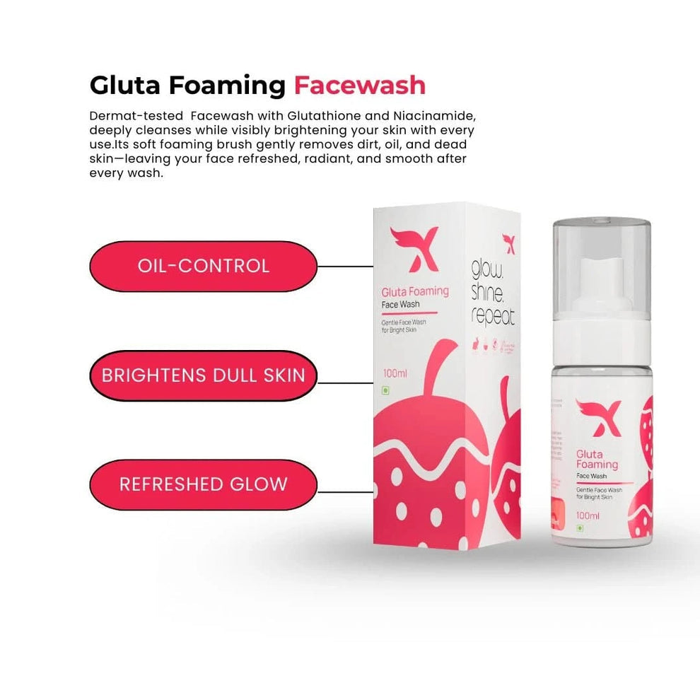 Gluta Foaming Facewash